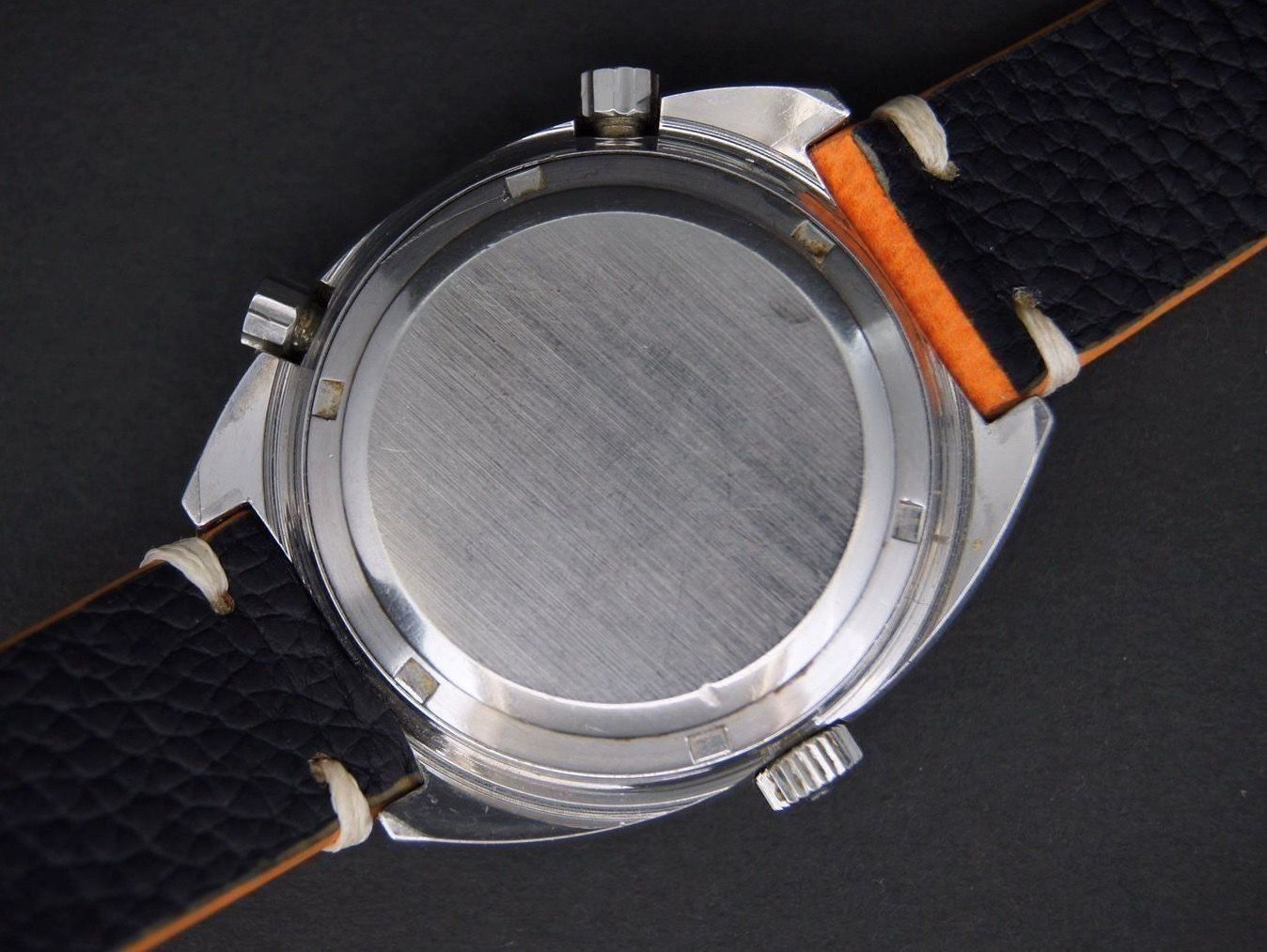 Tag Heuer Orologi: Heuer Autavia Orange Boy Chronograph – Usato da Morges venduto da 24time 1