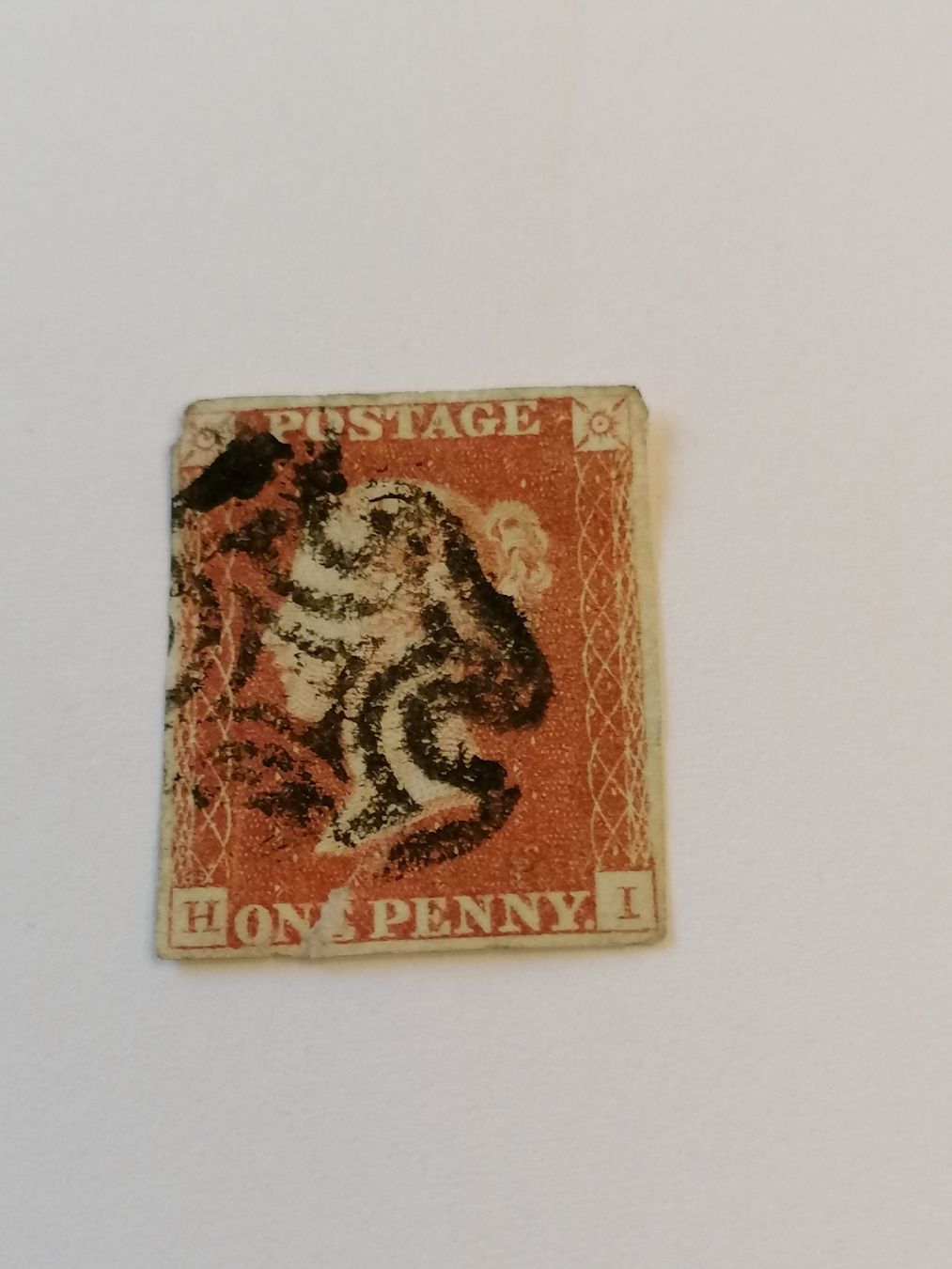 Tutti i francobolli: One Penny red 1841, Platte 10 – Usato da Happerswil venduto da tschergi