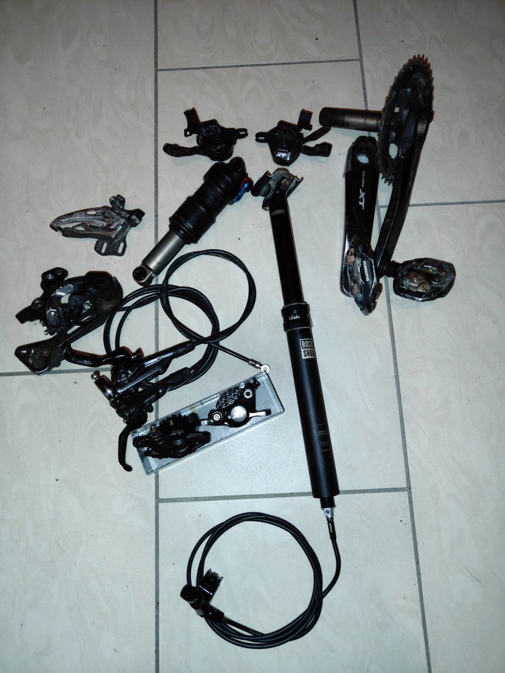 Pezzi di ricambio: Fahrradkomponenten Shimano XT/Fox/RockShox Gebraucht – Usato da Balsthal venduto da 20122017