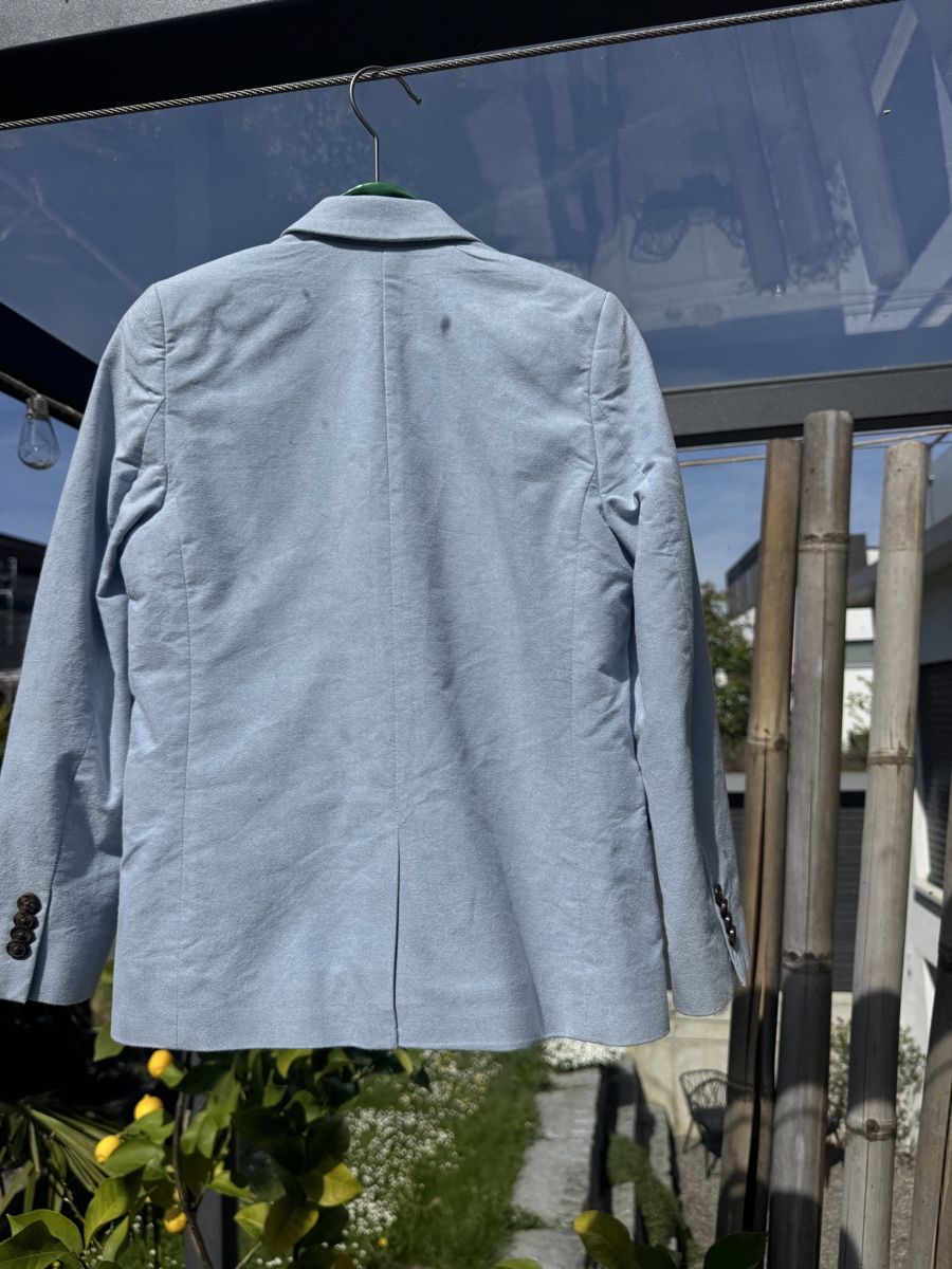 H&M Giacche & Cappotti: H&M Sakko, Blazer, hellblau, Gr. 128, Top Zustand – Nuovo (secondo la descrizione) da Kreuzlingen venduto da The.KNGE.Family 1