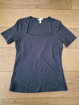 Damen T-Shirt schwarz h&m Grösse S guter Zustand