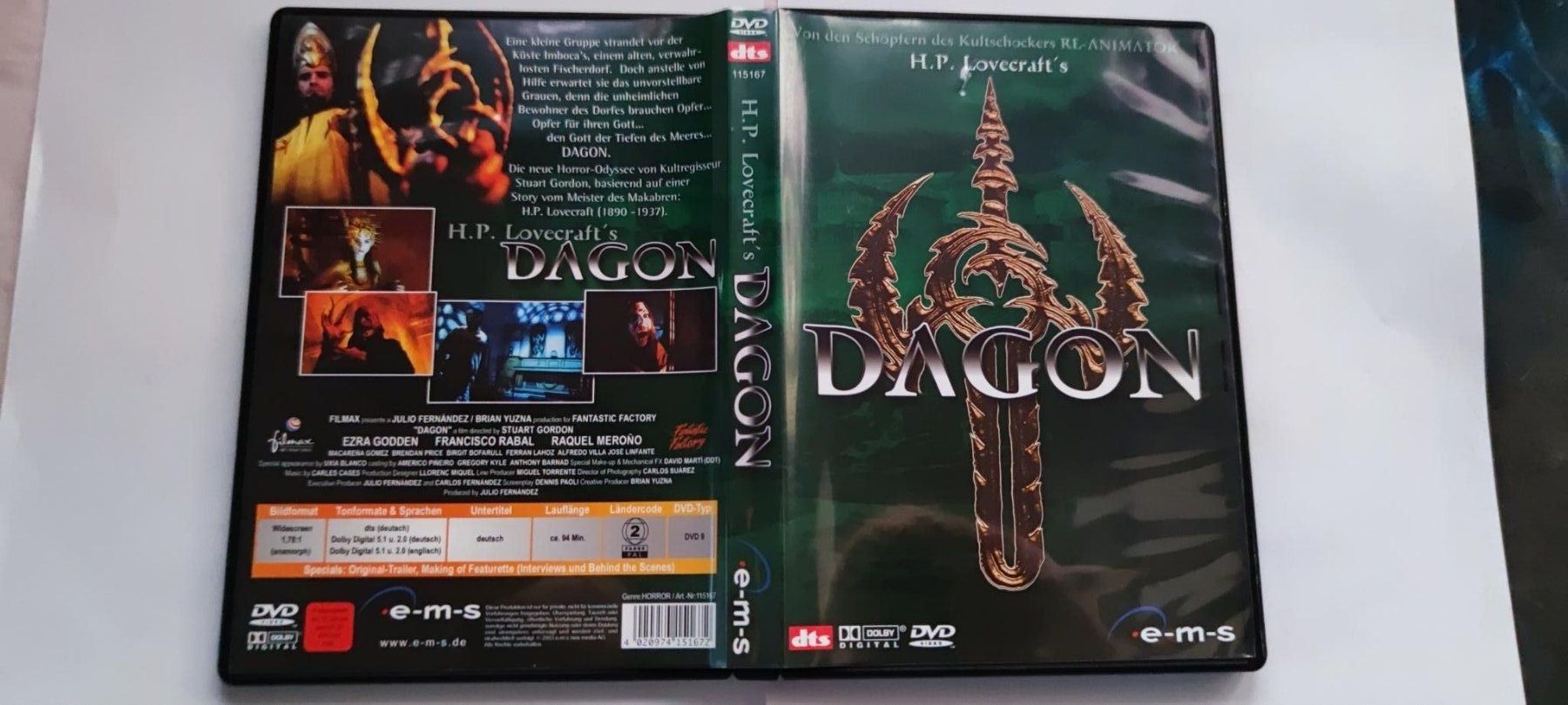 Alle DVDs: DAGON – Gebraucht aus Laufenburg von Toni5010