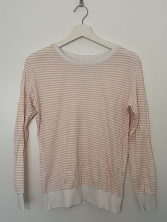 CALIDA Pyjama Set Grösse XS gestreift weiss/rosa