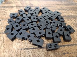 lego 32064 lot de 50 pièces Black Technic, Brick 1 x 2 with