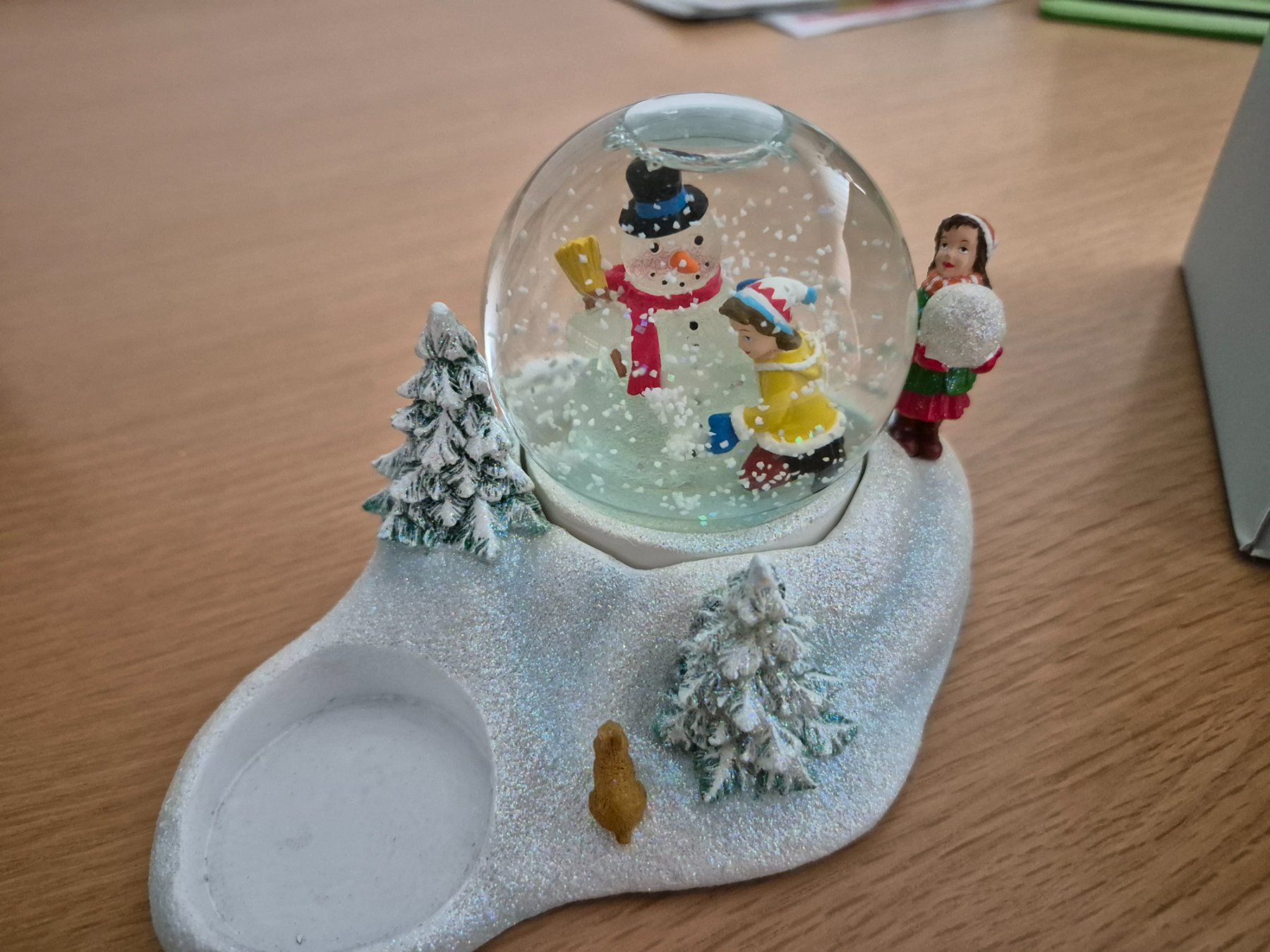 Partylite Portacandele: Partylite Teelichthalter Schneemann – Usato da Buttikon SZ venduto da sefa02 6