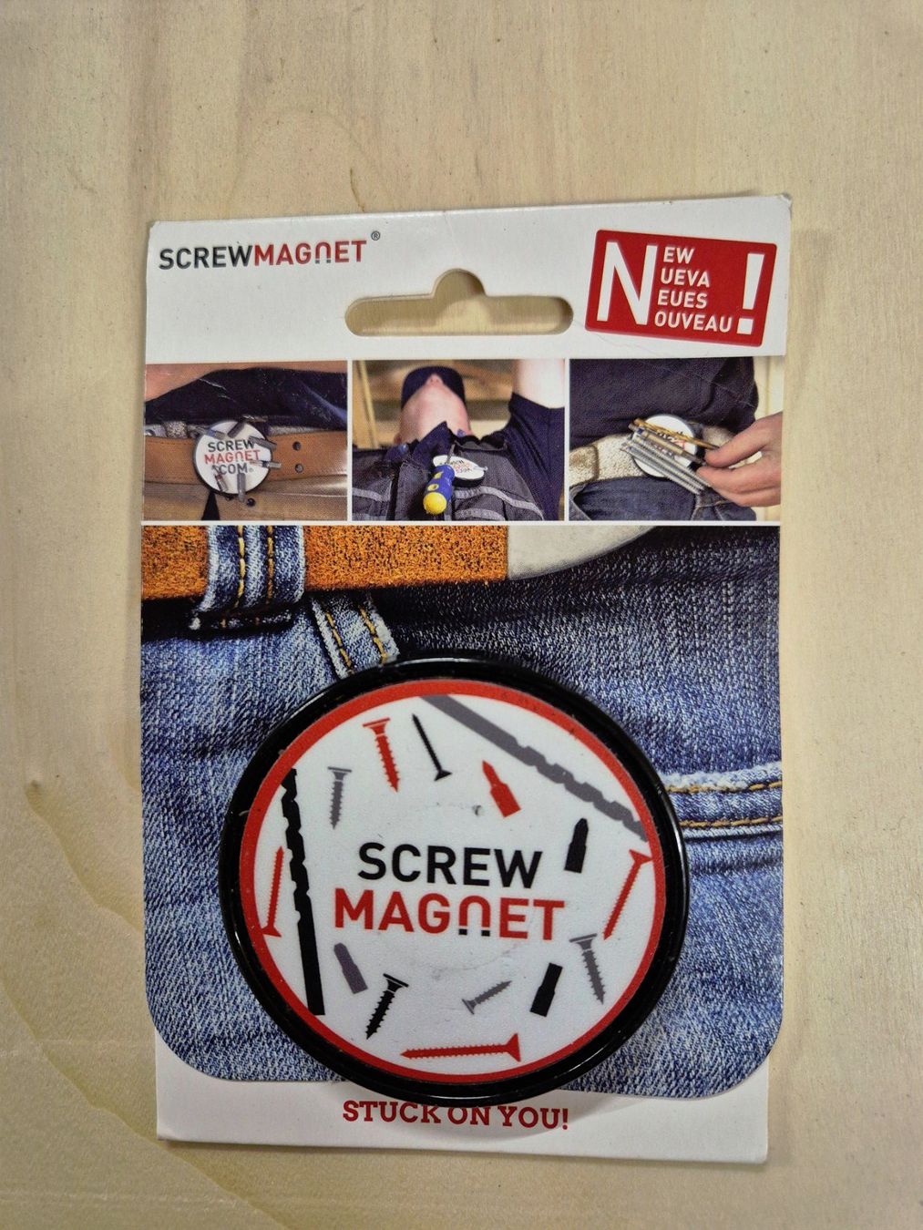Calamite: Schrauben Magnet Handwerker Magnet Hosengurt 3. Hand Bitsatz – Nuovo (secondo la descrizione) da Ibach venduto da Muoatahirsch