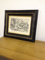 Original Lithographie "Alt Bern" 1936 gerahmt