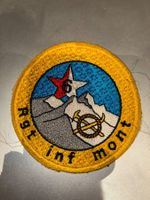 Rarität Aufnäher Rgt inf mont 6