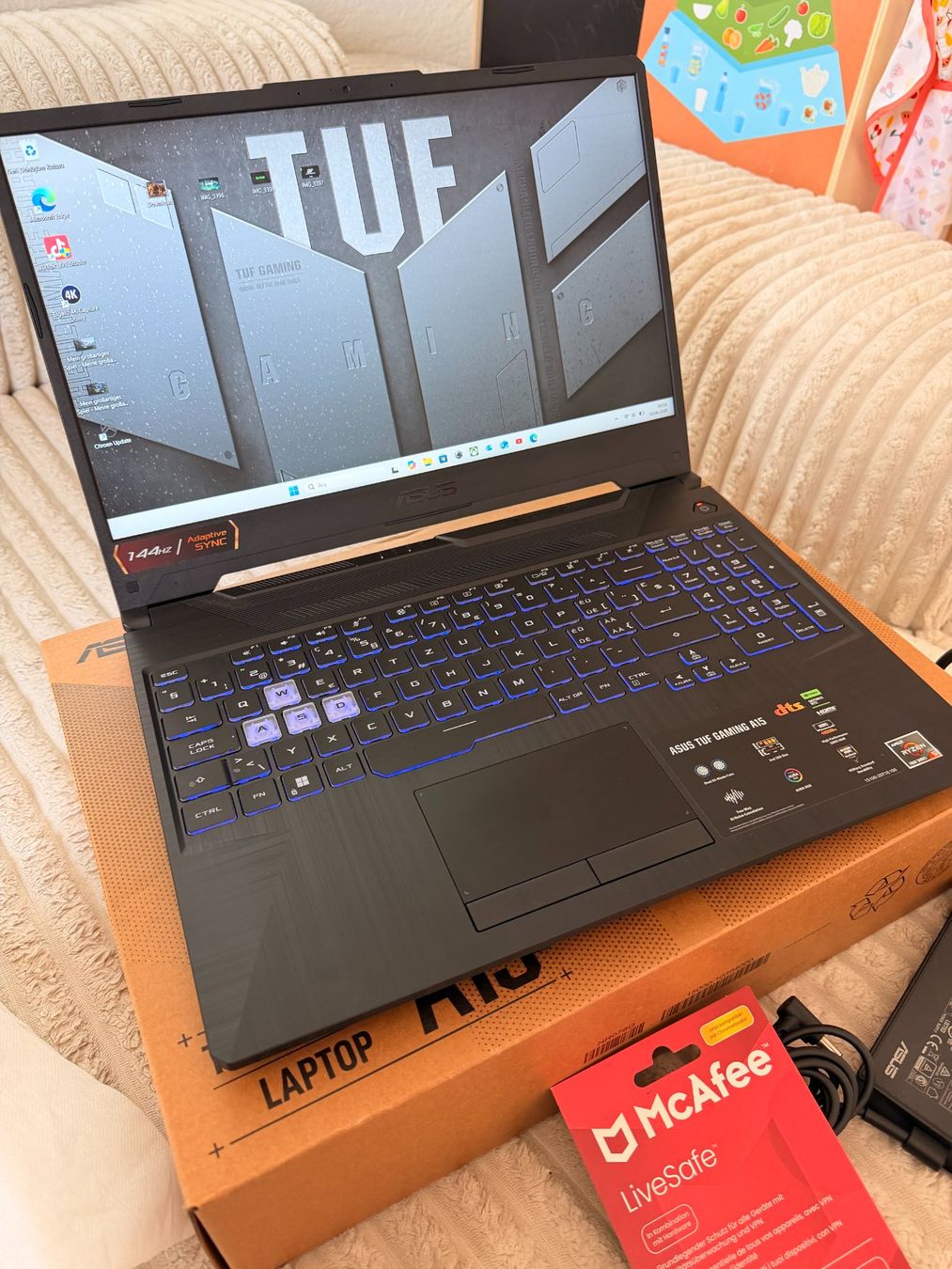 Asus Notebooks: ASUS TUF Laptop – Neu (gemäss Beschreibung) aus Mittelhäusern von Na_Az 2