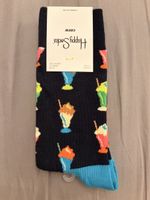 Happy Socks Crew Socken mit Eis-Muster Grösse 41-46 neu