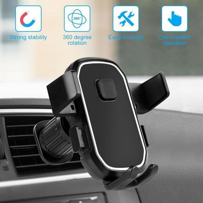 Telefoni cellulari / Smartphones: Support téléphone voiture aération – Nuovo (secondo la descrizione) da Monthey venduto da lesaffairesdecamille 8