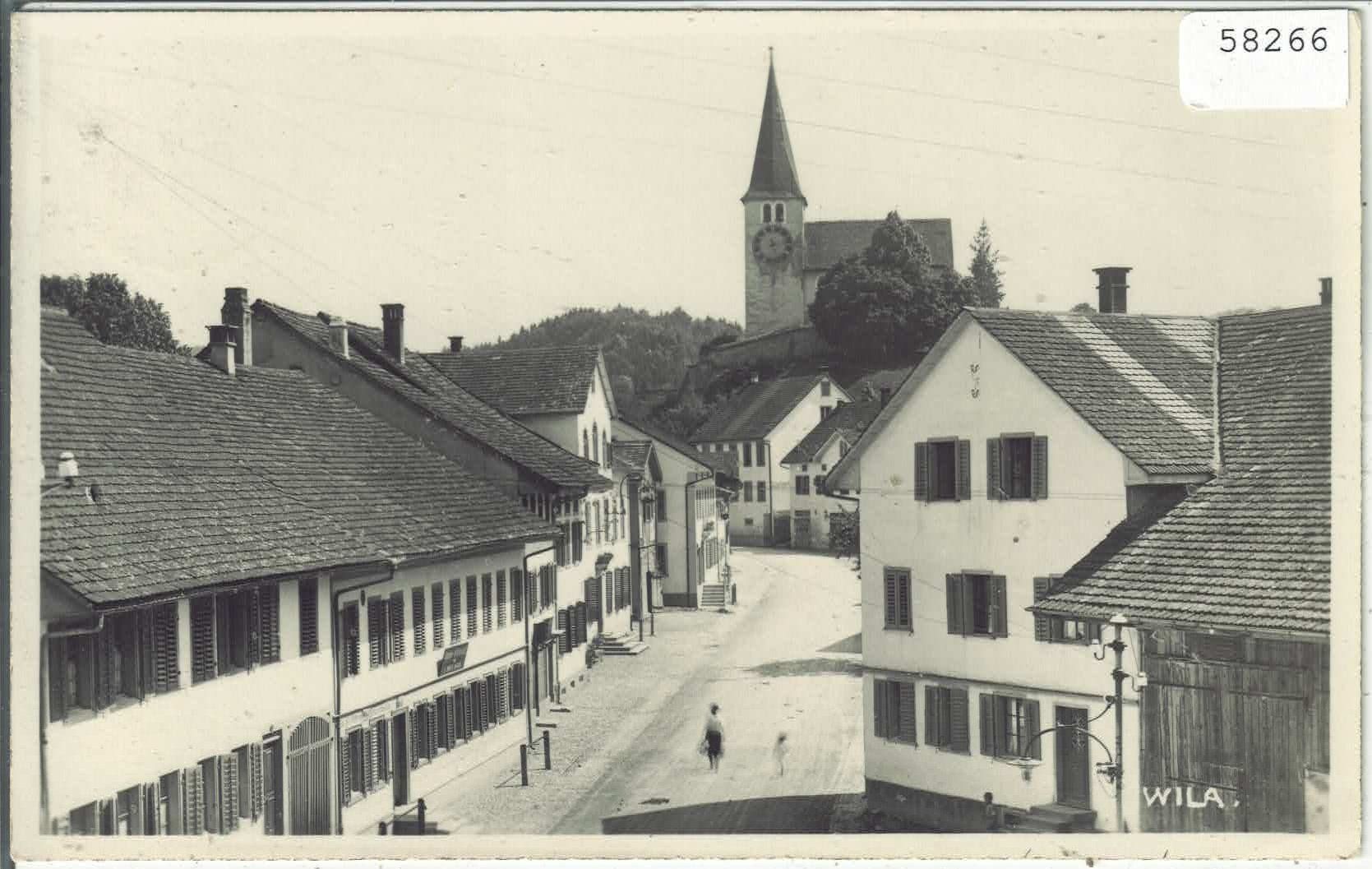 Cartoline postali: Wila - Dorfstrasse – Usato da Ettingen venduto da Kartenplanet