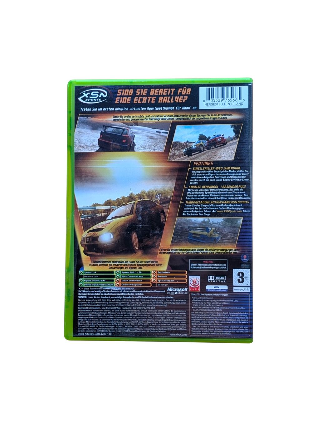 Microsoft Giochi: RalliSport Challenge 2 Xbox Classic – Usato da Domat/Ems venduto da IsseldorsShop 1
