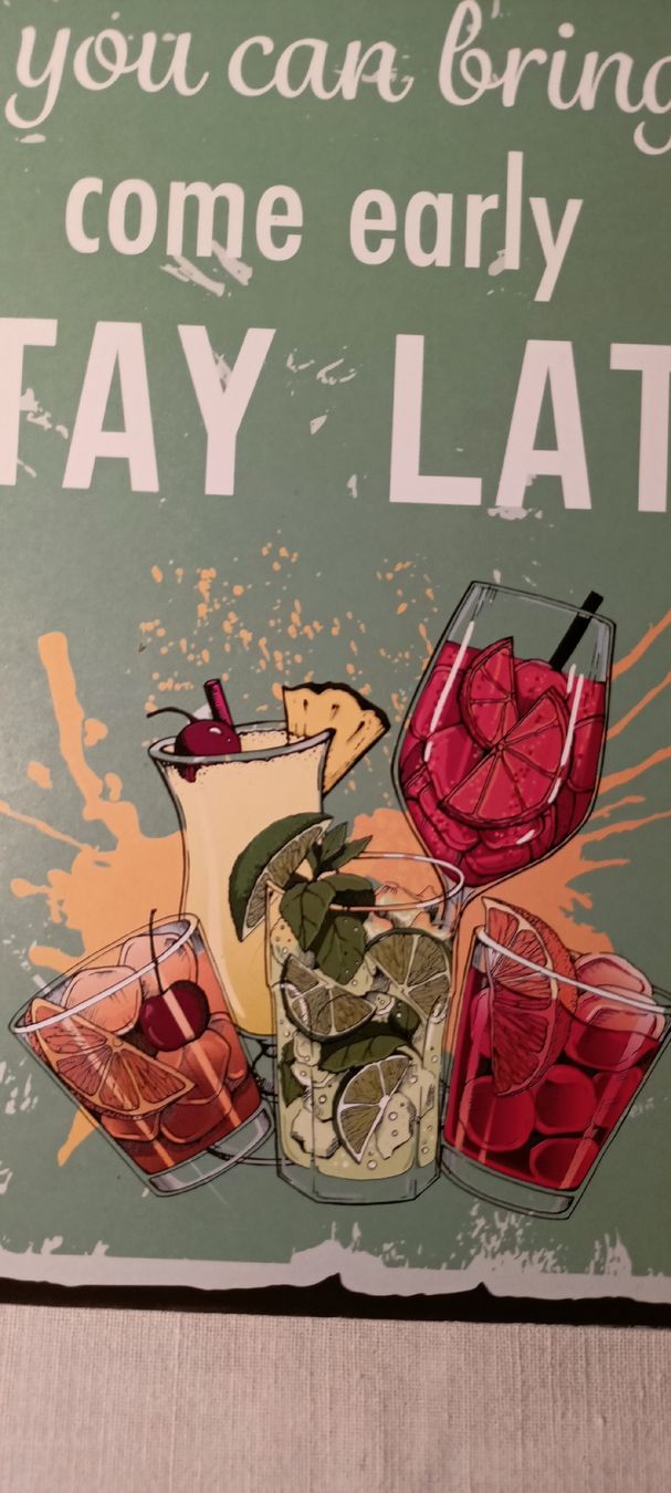 Lavagne: tableau  bar rules dimension 40/28 – Usato da GENEVE venduto da goldforall 3