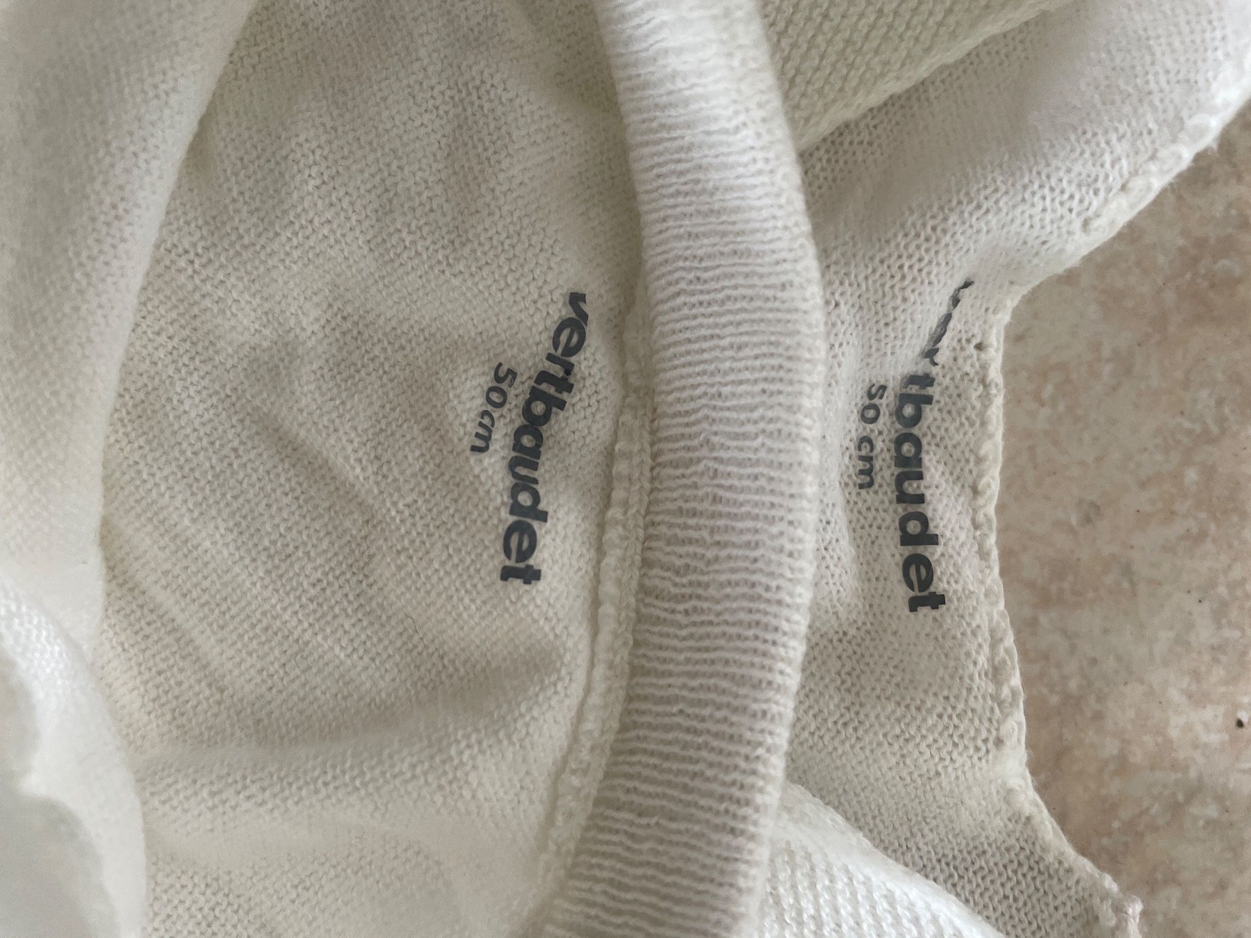 Vertbaudet Lotti & Set di vestiti: Vertbaudet Bio Strickjacke+Strickhösli Gr.50 – Nuovo (secondo la descrizione) da Obergerlafingen venduto da cabo4 1