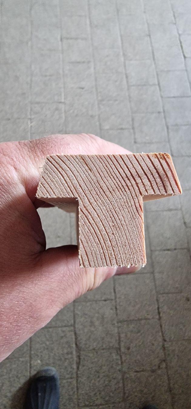 Articoli in legno: Lärchenbretter mit T-Leisten – Nuovo (secondo la descrizione) da Grasswil venduto da Hubus 3
