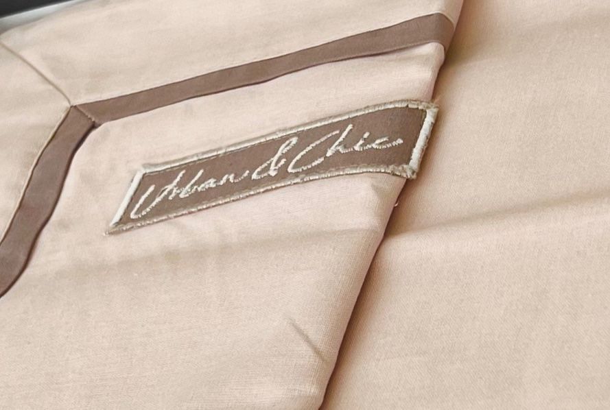 Biancheria da letto: Parure de lit de 6 pieces en coton pur – Nuovo e nell'imballaggio originale da Monthey venduto da La_maison_du_textile 2