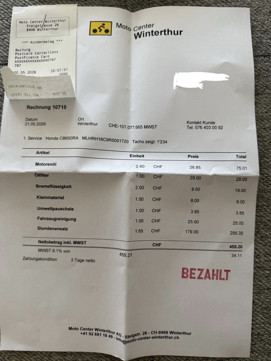 Honda Strasse: Honda CB650R – Neu (gemäss Beschreibung) aus Buchs AG von Vegeta_ 8