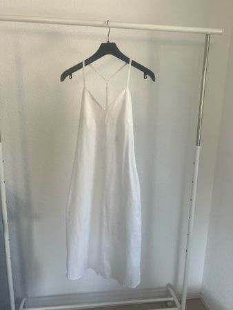 “The Lace” Linen Midi Dress – Made in Ukraine XS