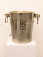 goldener Champagnerkühler Vintage-Stil
