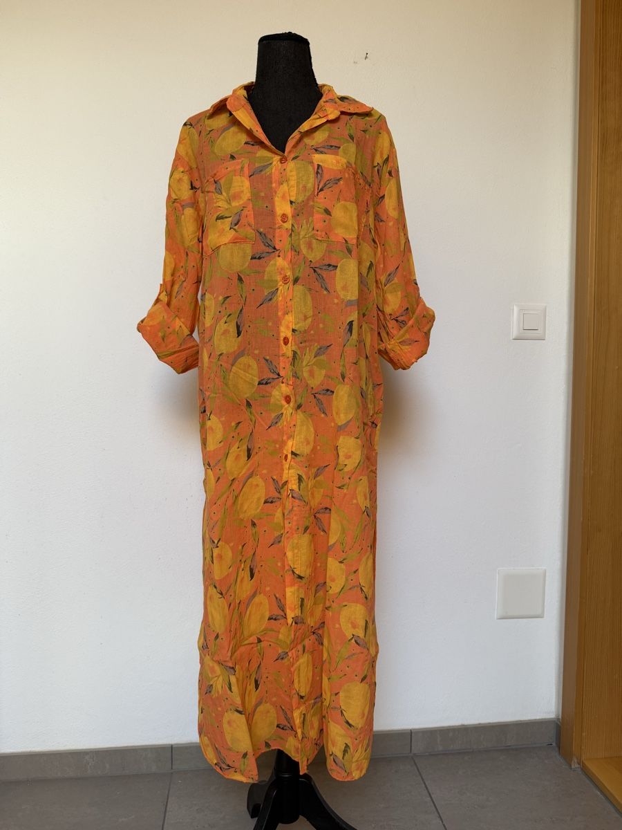 Vestiti: Blusenkleid- , Mantel aus Baumwolle – Nuovo (secondo la descrizione) da Sigriswil venduto da ck56