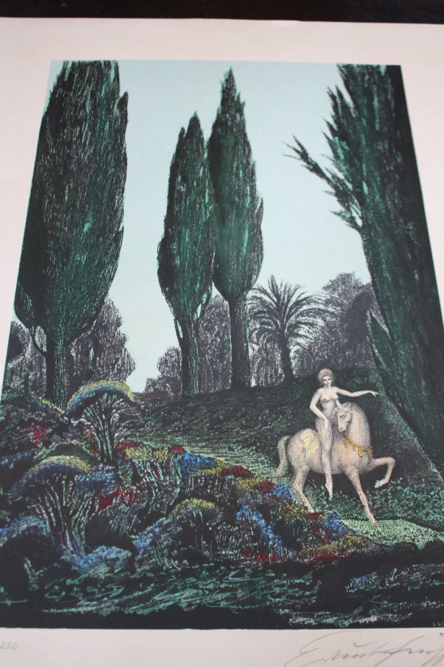 Grafica & Litografie: Farbe litografia von Ernst Fuchs – Usato da Altstätten SG venduto da sulim 4