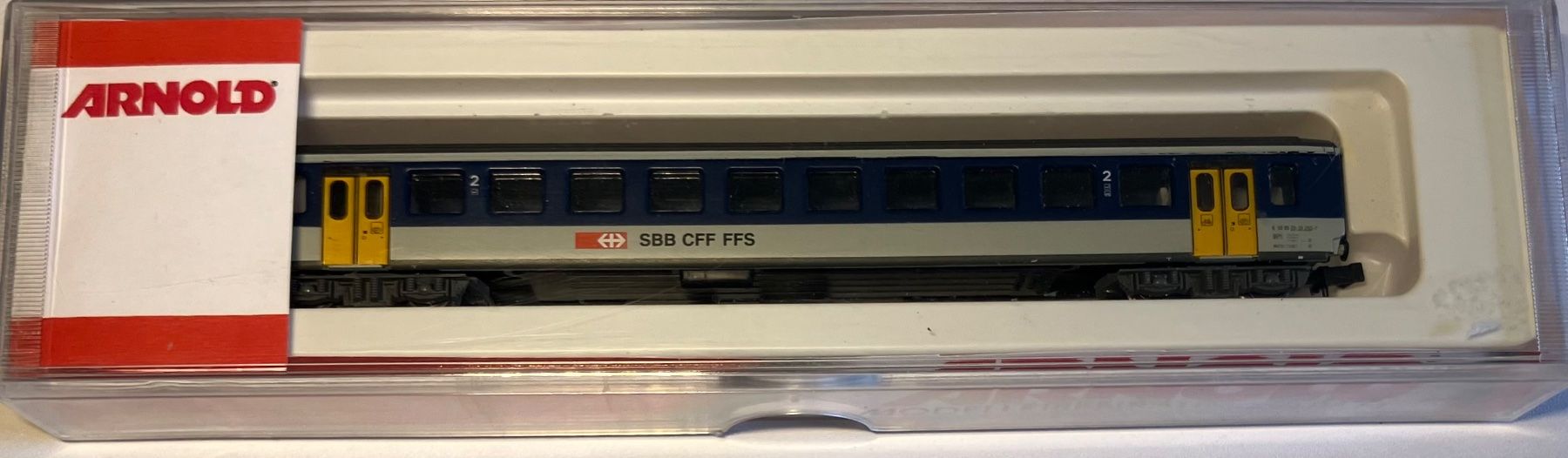 Arnold Modellini di ferrovie: Arnold NPZ 2. Klasse EW I mit Verpackung – Usato da Dompierre VD venduto da immorentes 5