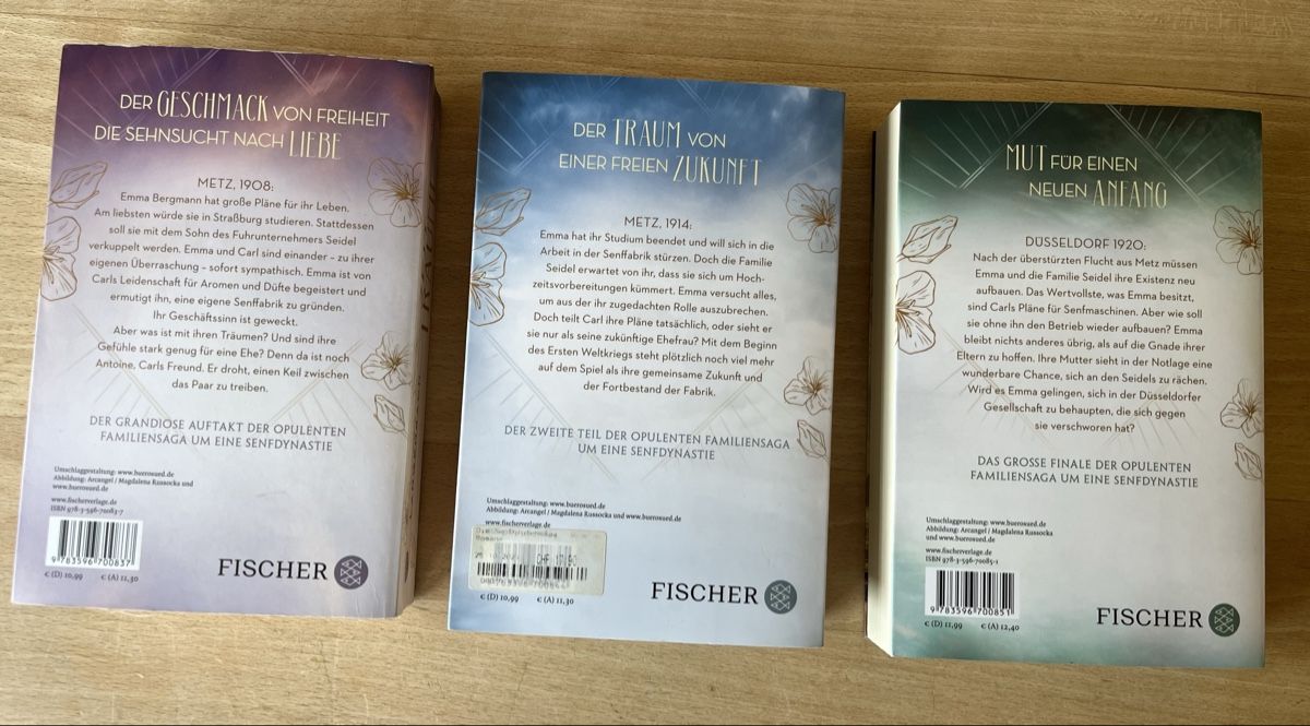 Libri: Trilogie Senfblüten Saga v Clara Langenbach – Usato da Meilen venduto da Feldmeilen 1