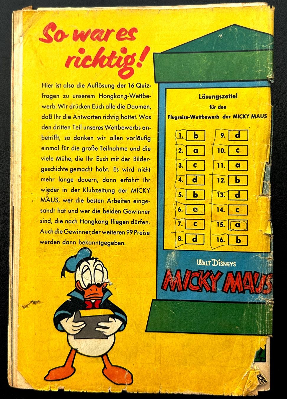 Fumetti: Mickey Maus Heft 13 1961 75 Pfennig – Usato da Seltisberg venduto da quadartswiss 1