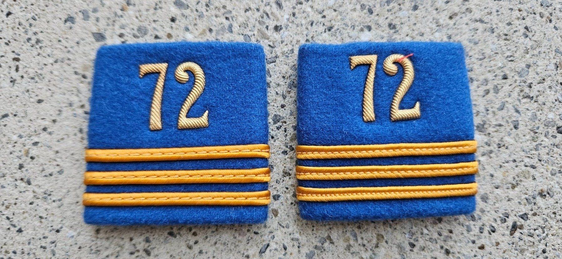 Schweizer Armee Placchette & Badge: *** Patten /Schulterschlaufen mit Nummer *** – Usato da Riedholz venduto da fr_sIruP