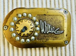 Harley-Davidson Gürtelschnalle WilliG Vintage 