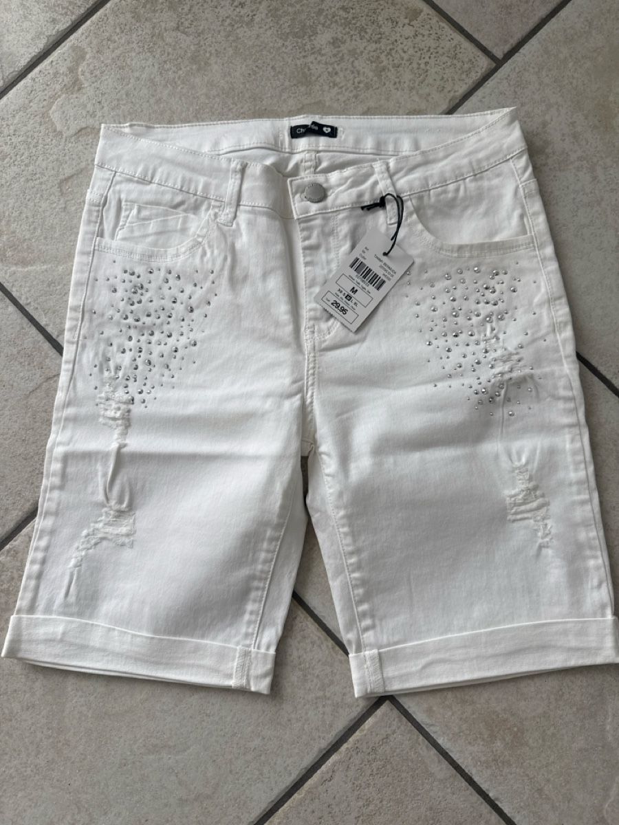 Pantaloni: Neue Schort Gr.M, Stretch – Nuovo e nell'imballaggio originale da Waltenschwil venduto da lina-04