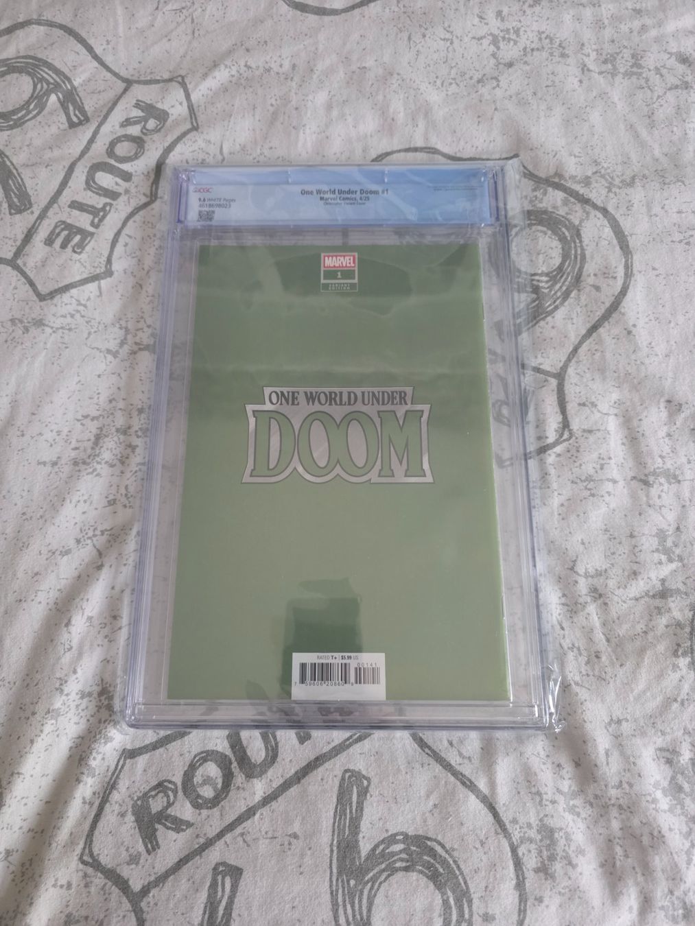 Fumetti: One World Under Doom #1 Variant Cover CGC 9.6 – Nuovo (secondo la descrizione) da Zürich venduto da Sams_FunkoandComics_ 3