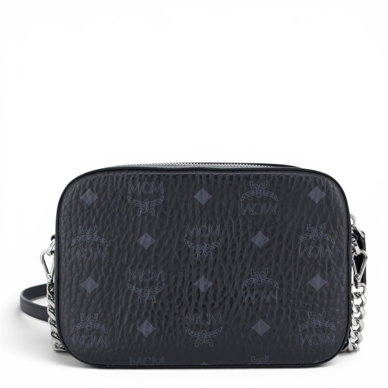 Mcm Borse: MCM Camera bag Visetos schwarz – Usato da Binningen venduto da Designerlabels 3