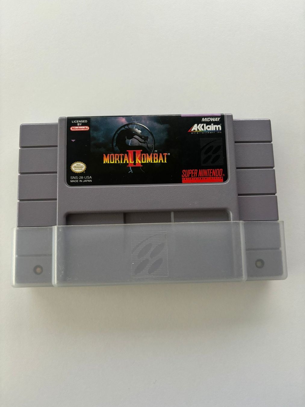 Nintendo Spiele: Mortal Kombat 2 US Version (Super Nintendo Snes) – Gebraucht aus Herisau von Seyashop1
