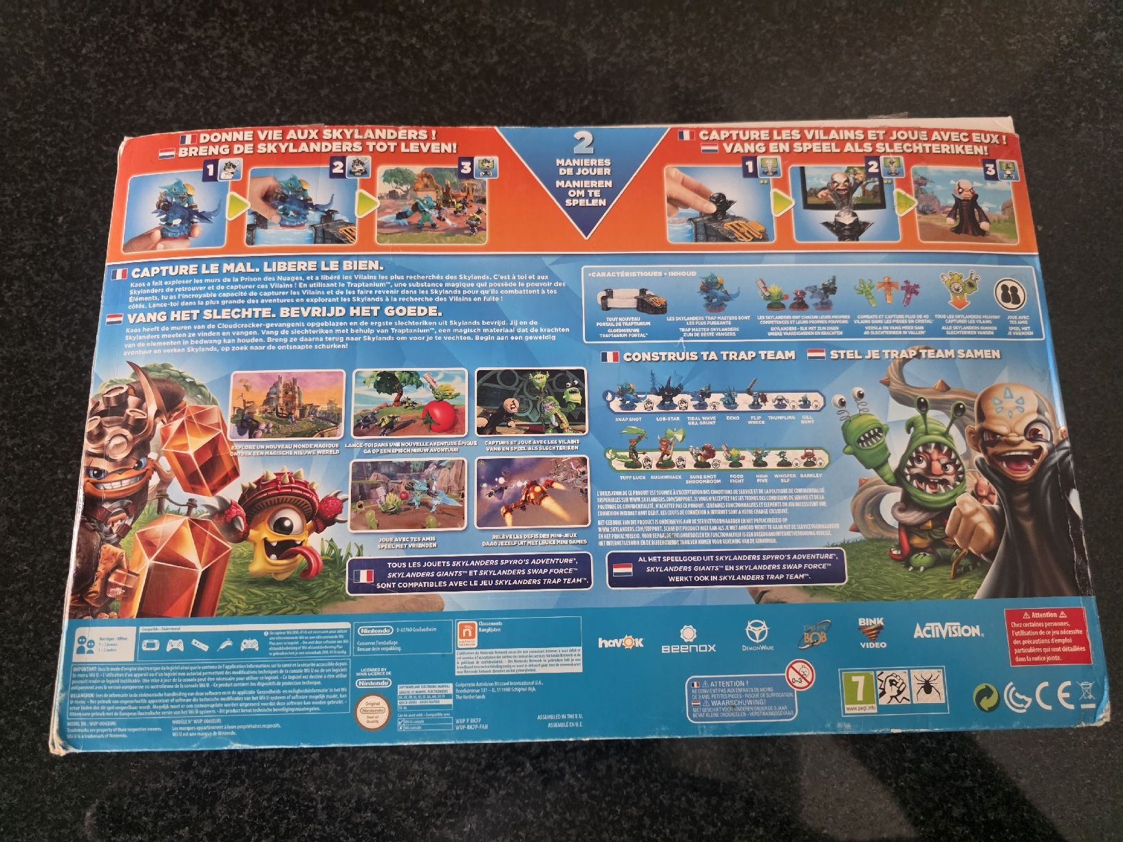 Nintendo Console: Wii U Pack Skylanders Trap Team (rare) – Usato da Chavornay venduto da Crash37 4