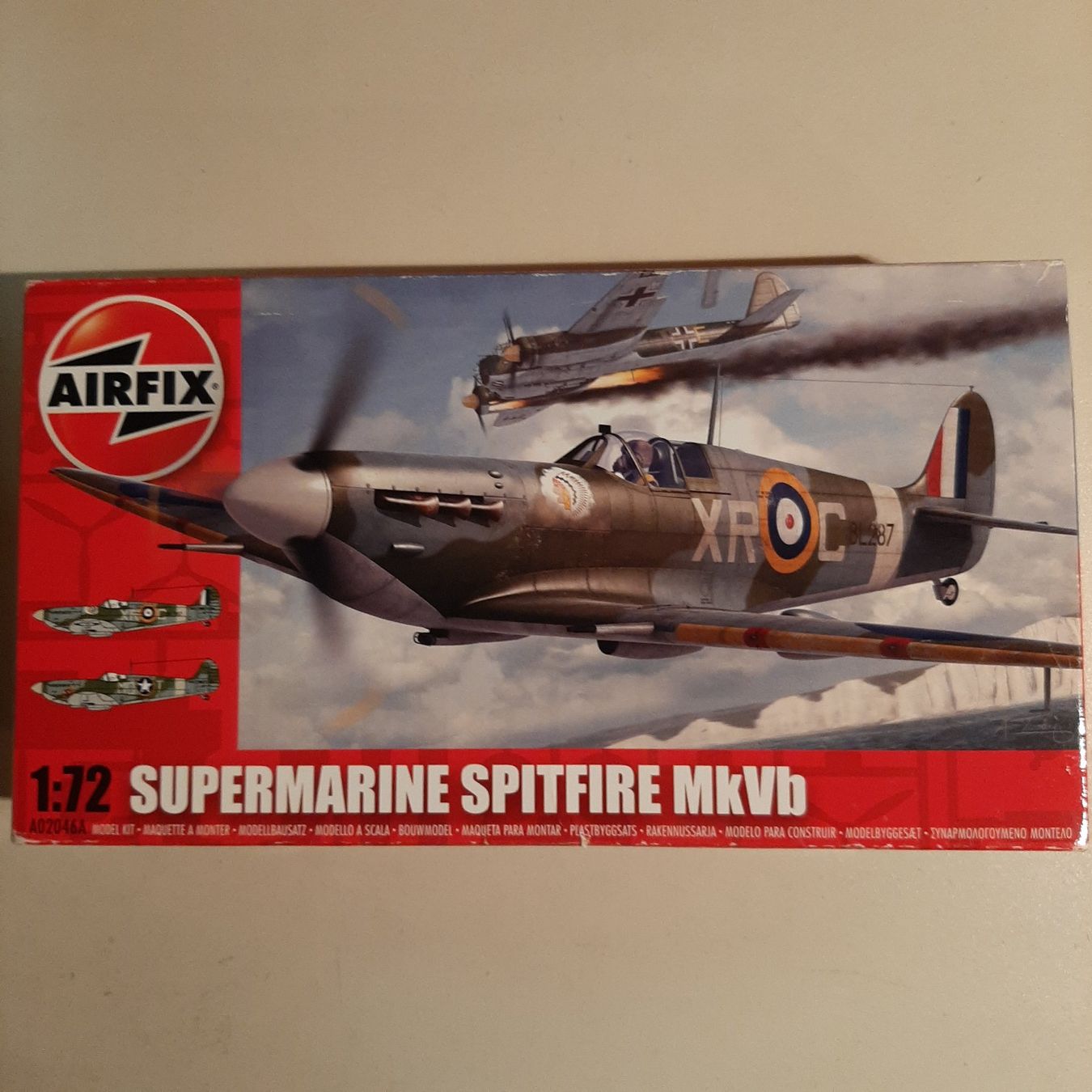 Airfix Kit di modellismo & Modellini statici: 982 ... Supermarine Spitfire Mk V B ... Airfix 02046 – Usato da Bonstetten venduto da Benibanny59