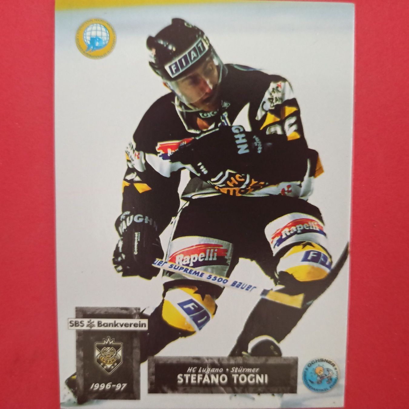 Sammelbilder & Trading cards: Stefeano Togni - HC LUGANO - 1996/97 – Gebraucht aus Dübendorf von kb86_MOVIE