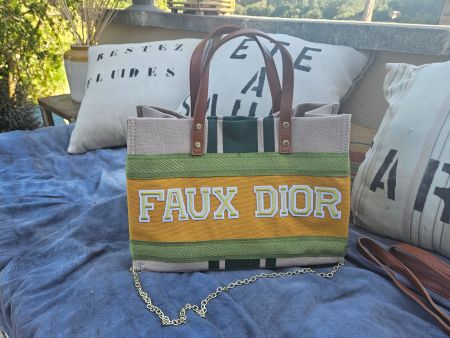 Sac La Comtesse des Fées cabas fantaisie avec chaine