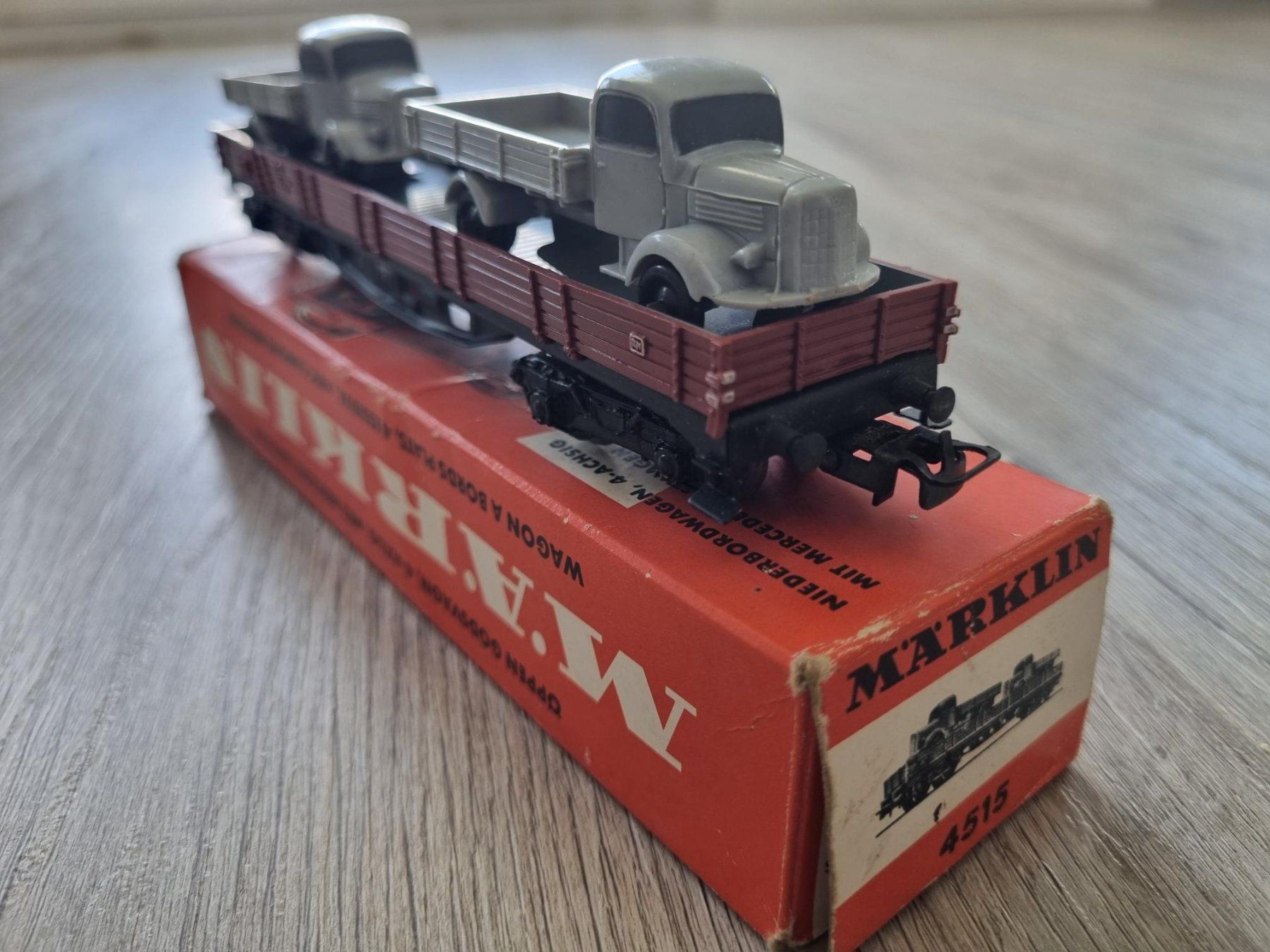 Märklin Modellini di ferrovie: Märklin H0, div. Wagen. – Usato da Obergösgen venduto da Rippi 6