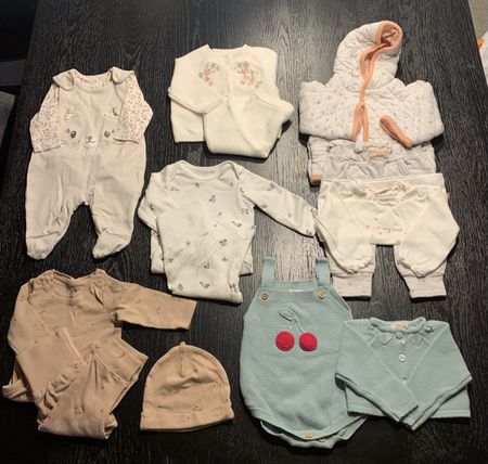 🌸 Baby-Kleiderpaket Mädchen – Grösse 56 🌸