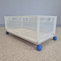 1 Stk. Ikea Märd Rollbox Aufbewahrungsbox Staubox mit Rollen