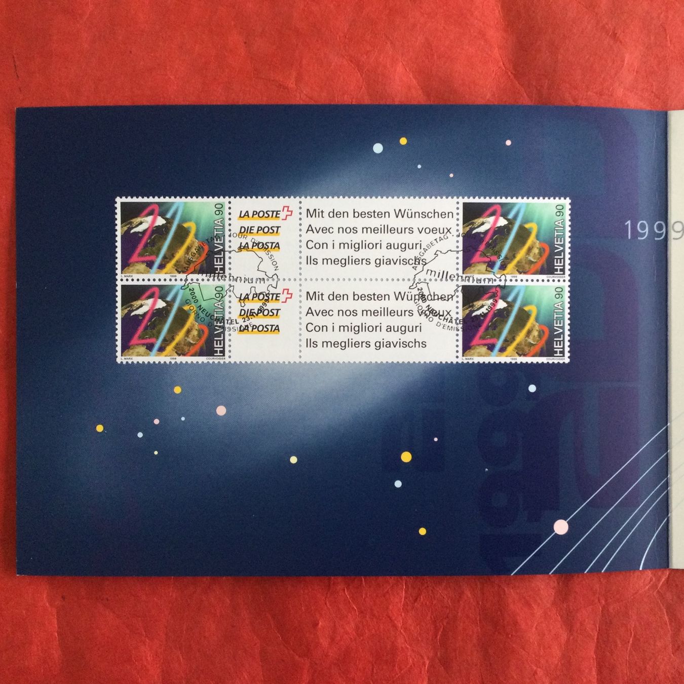 Tutti i francobolli: 1999 Sondermarke Millenium Nr. 985 Faltblatt – Usato da S. Pietro venduto da bro_jjl9 2