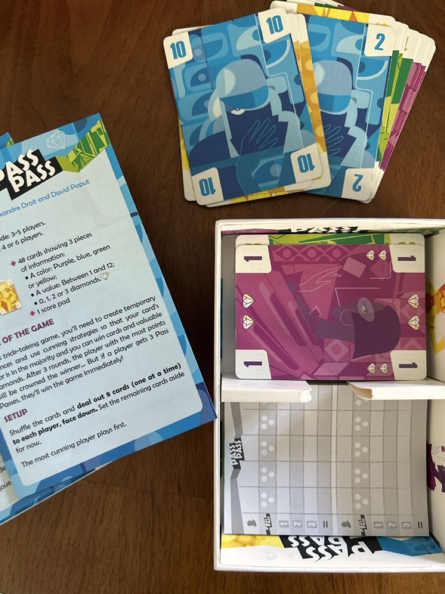 Giochi: Pass Pass - Kartenspiel - Trickspiel – Nuovo (secondo la descrizione) da Winterthur venduto da cocorosie 2