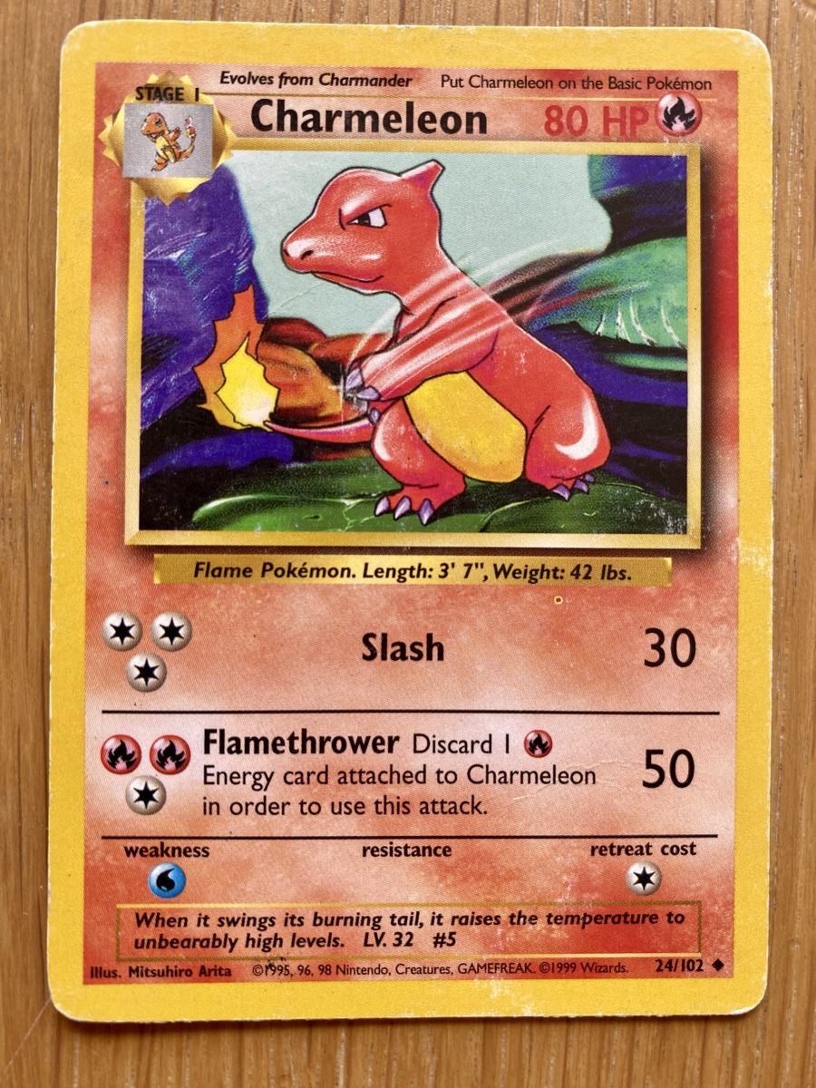 Pokémon Carte collezionabili: Pokémon Karten Set 6 Stück Basis Starter 1. Generation 1999 – Usato da Haldenstein venduto da lisipe 5