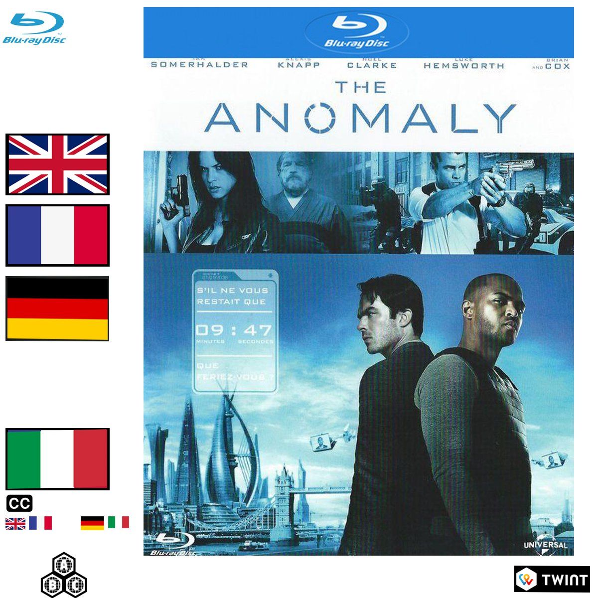 Tutti i DVDs: The Anomaly (2014) - Blu-ray – Usato da Semsales venduto da __Florian__