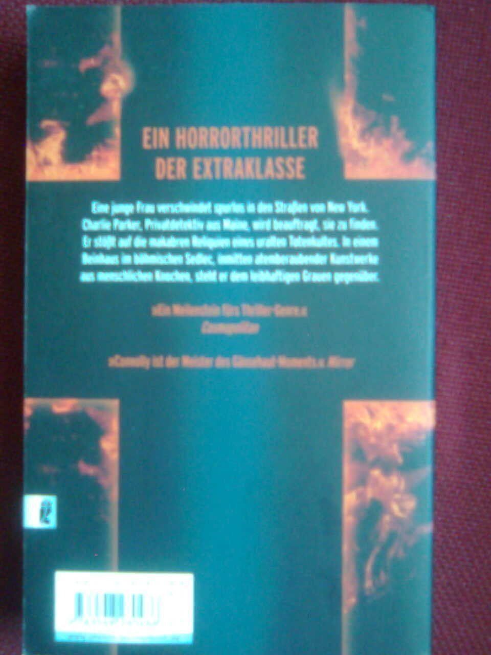 Bücher: John Connolly  Der brennende Engel – Gebraucht aus Basel von Alacant 2