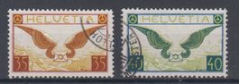 Poste aérienne 14z - 15z oblitérés 185.--