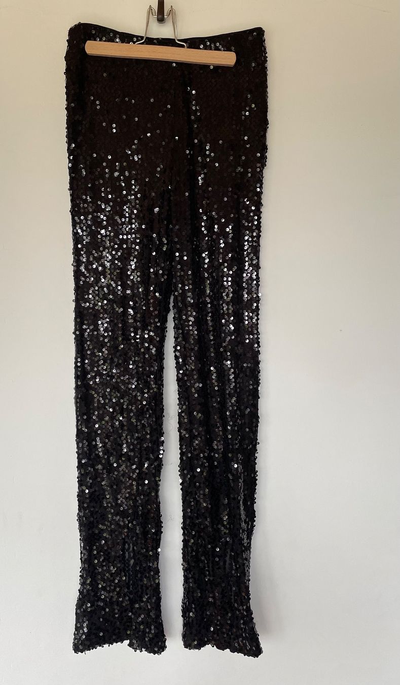 Pantaloni: Paillettenhose Gr. 38 – Usato da Rütihof venduto da solombra 2