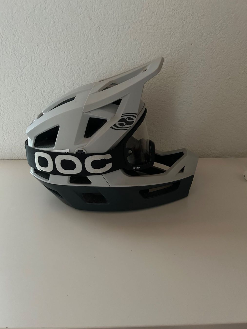 IXS Caschi: IXS Trigger FF Fullface-Helm inkl. POC Brille – Usato da Unterlangenegg venduto da Thl_2072 2